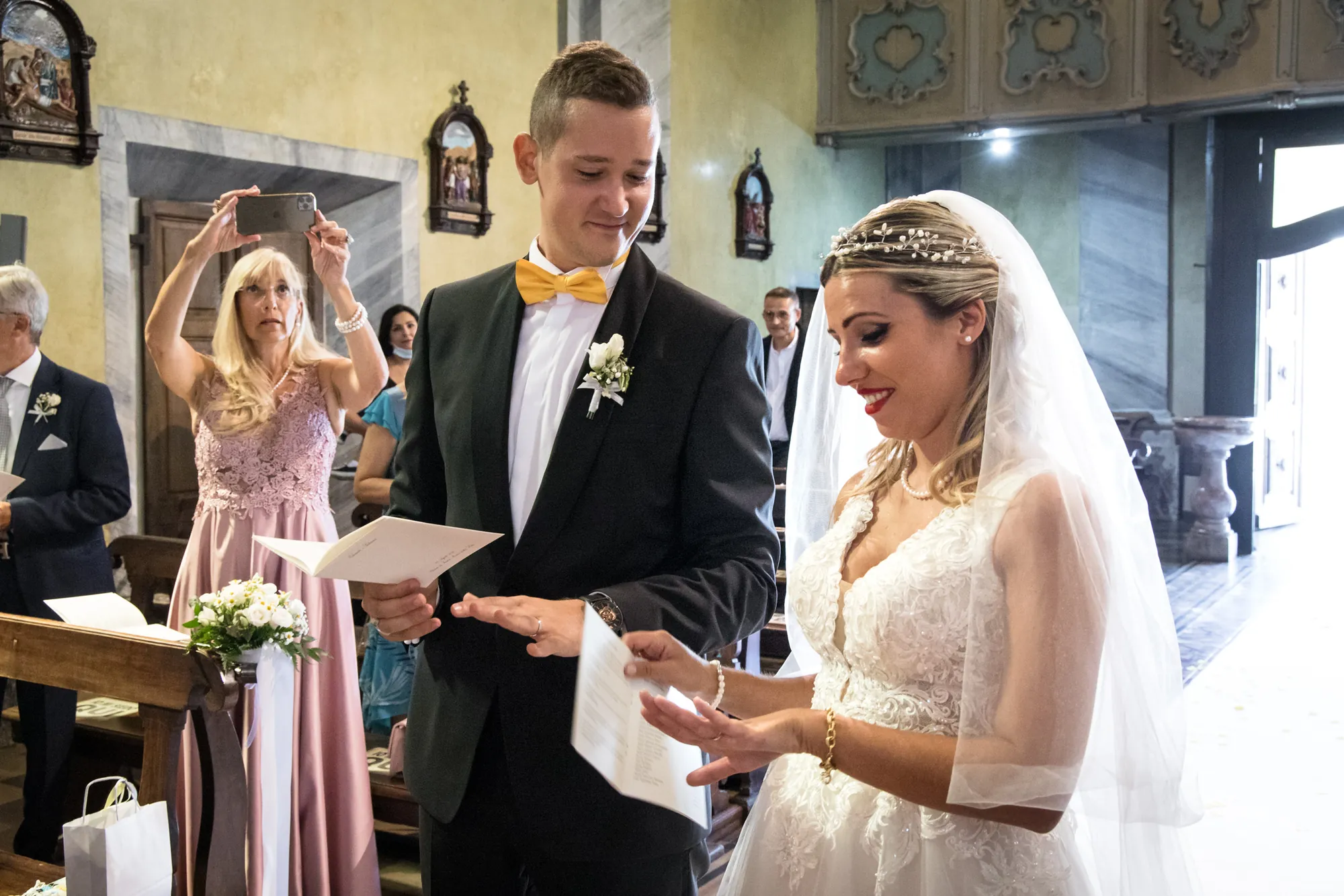 Matrimonio di Sabrina e Edoardo a Pombia, Novara